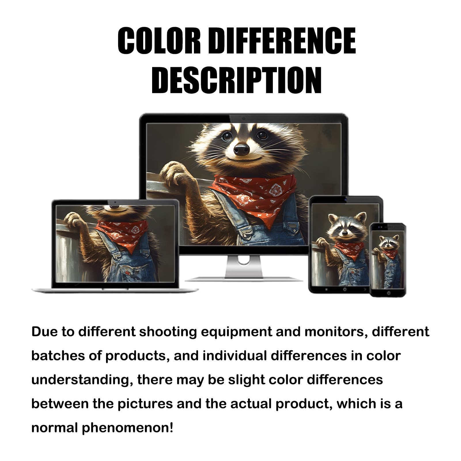 Funny Raccoon Worker Garbage Pail Stickers – PVC Trash Can Decor 14.57×32.28