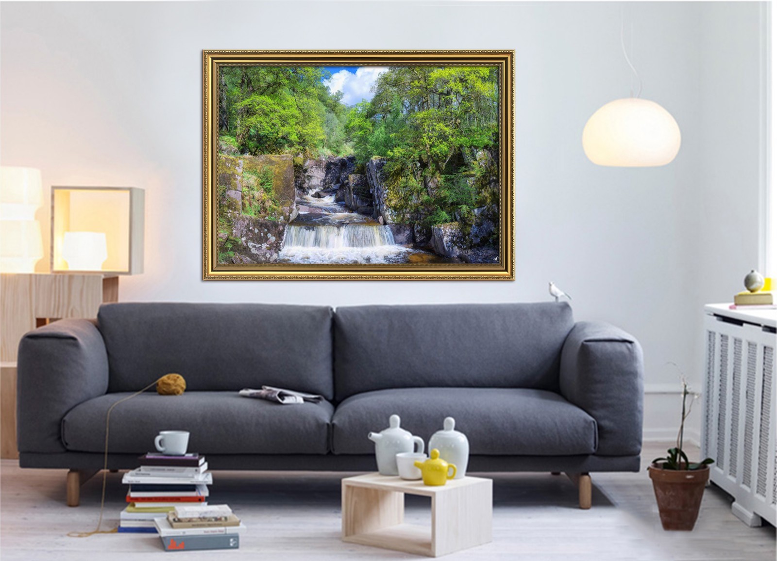 3D Small River Tree 55 Framed Poster Home Decor Print Painting Art AJ WALLPAPER