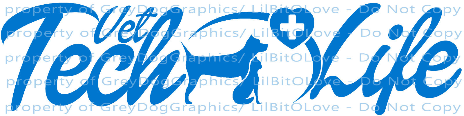 Vet Tech Life Vinyl Decal Veterinary Medicine Animals Technician Sticker Pets
