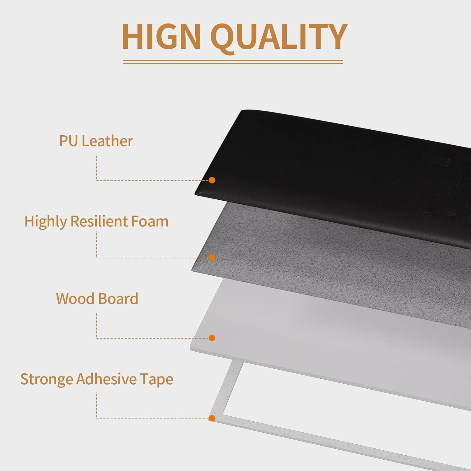 Stylish Twin Headboards – Self-Adhesive 3D Upholstered Wall Panels (6 Pack)