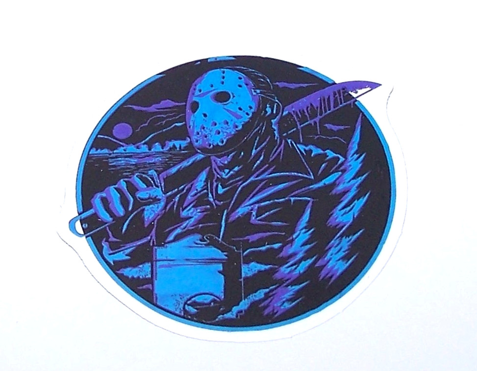 Friday the 13th – Cut Sticker Decal Movie Horror Film JASON VORHEES