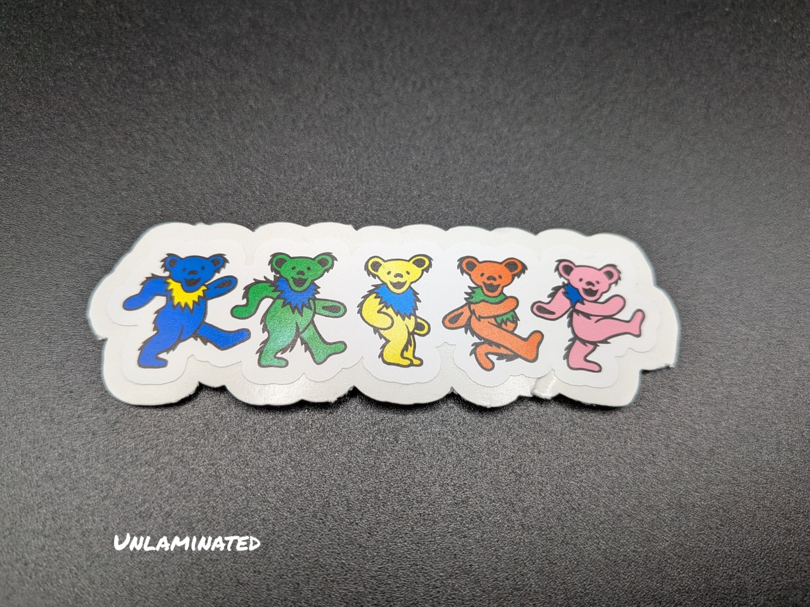 Grateful Dead Dancing Bears Sticker – Vinyl Decal Multi-Size for Laptops
