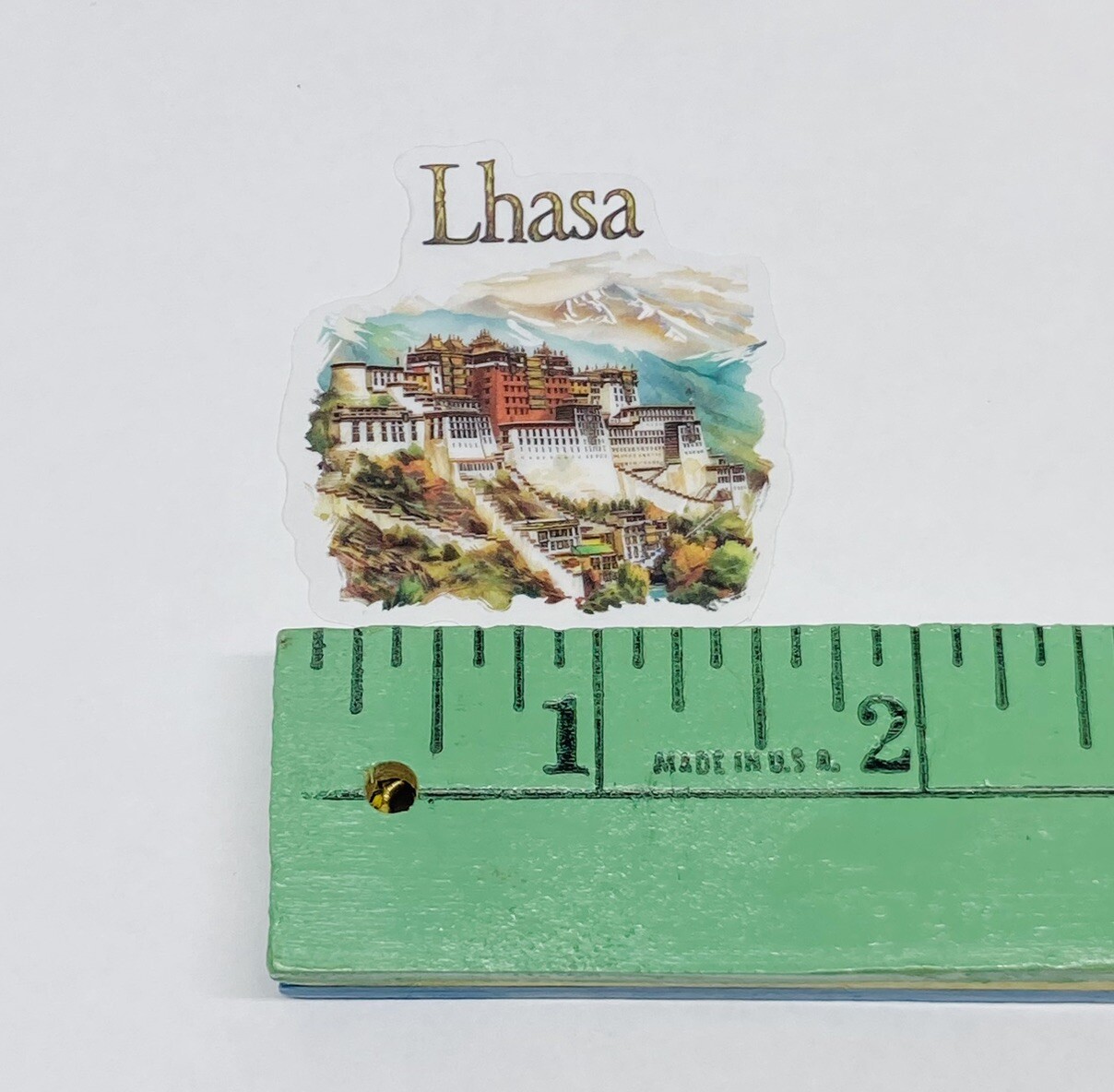 Potala Palace Lhasa Transparent Sticker Travel City Art Decal Vinyl Souvenir Tc6