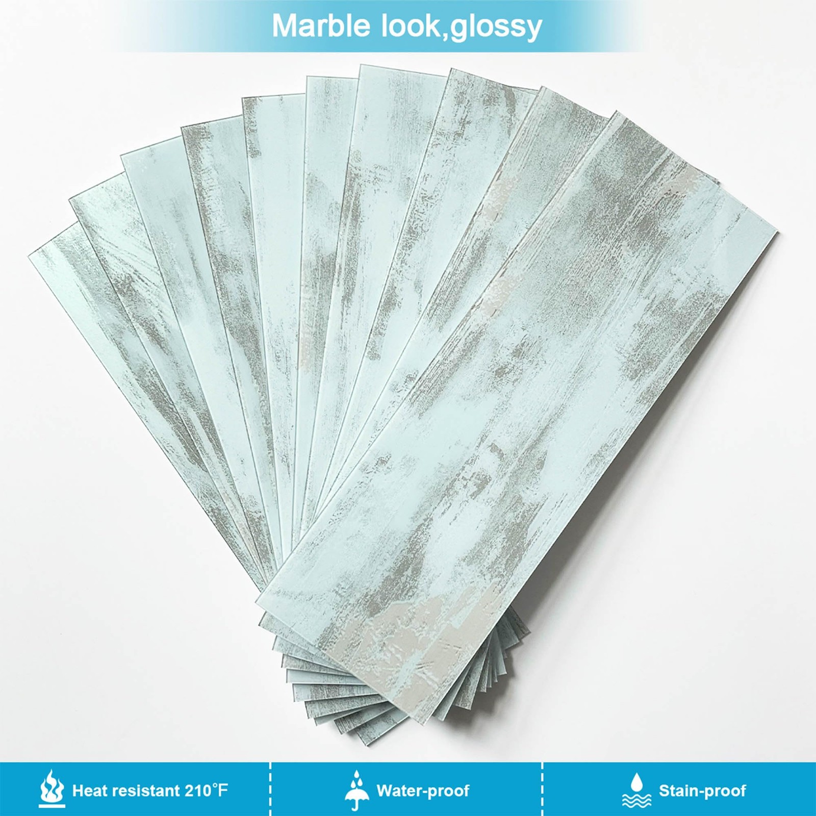 Peel and Stick Backsplash for Kitchen Tile,Peel and Stick Tiles for Walls Til…