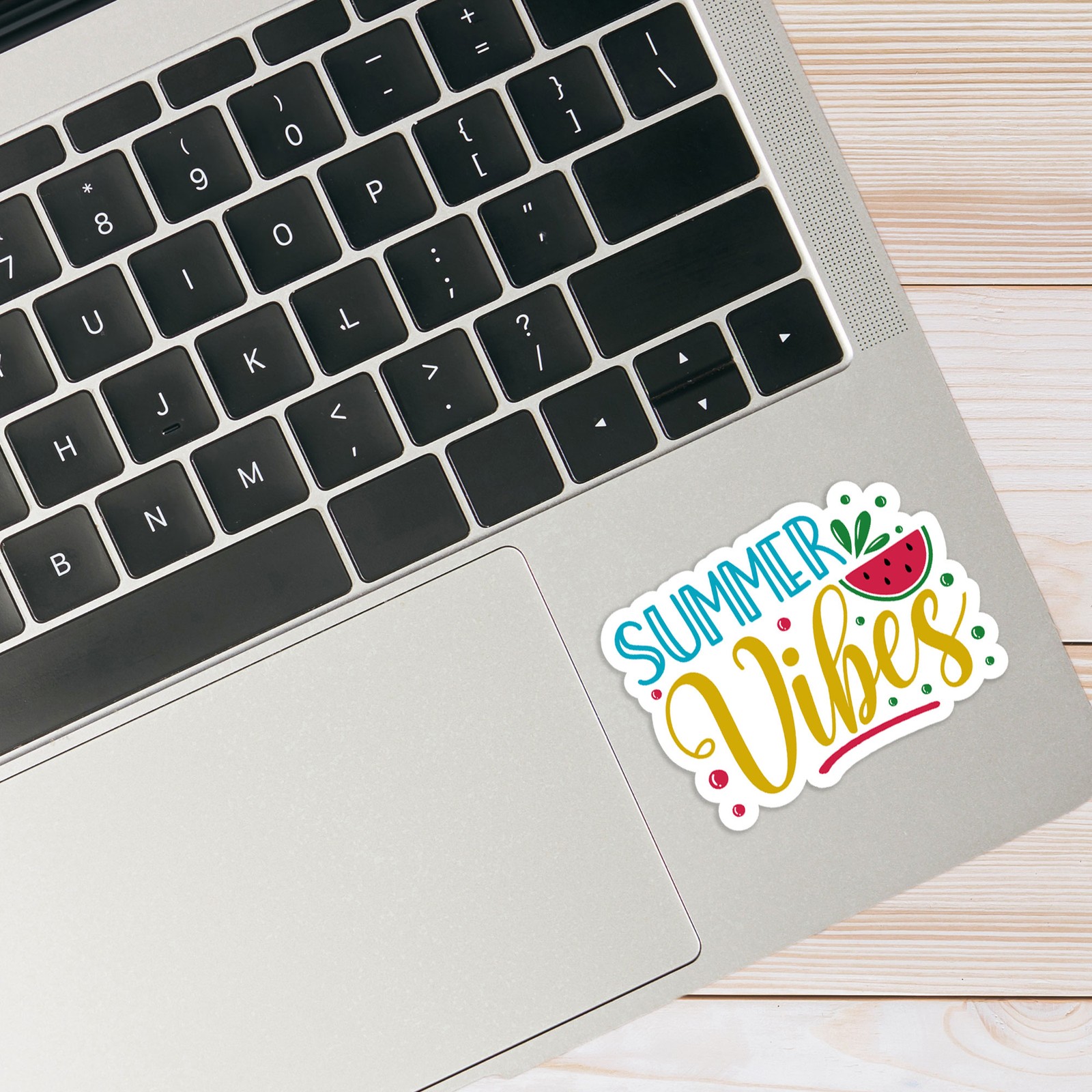 Summer Vibes Watermelon – Vinyl Decal Sticker – Car Window Laptop – #742
