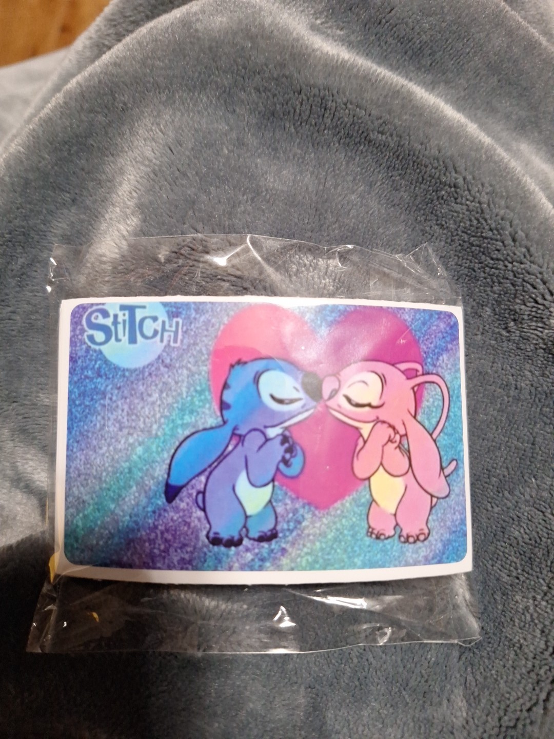 Stitch Themed Credit Debit Card Sticker Skin Small Chip Free Shipping
