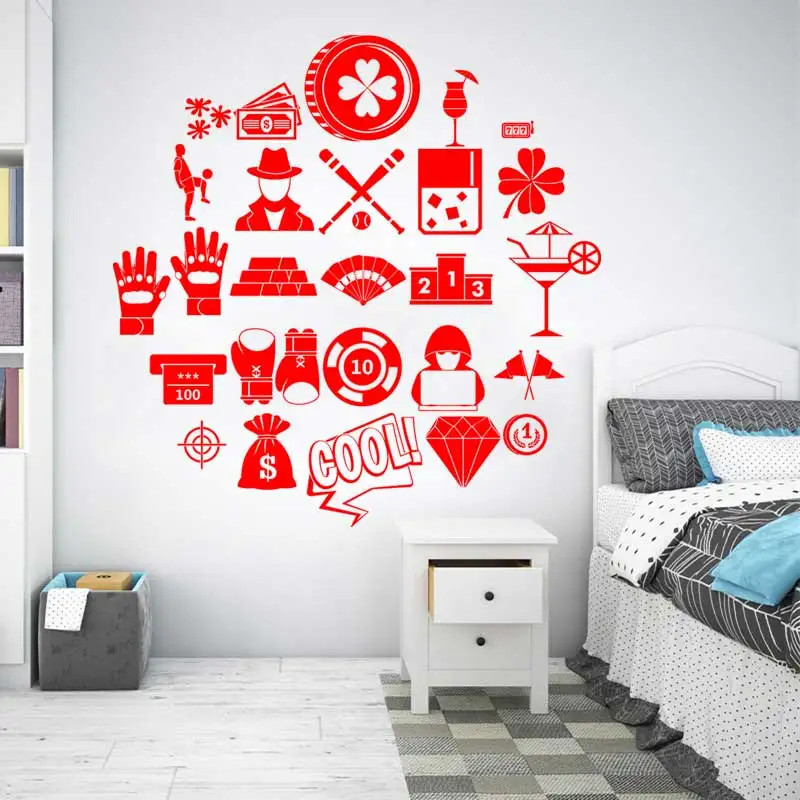 Gamer Lifestyle Sports Games Movie Anime Teen Room Bedroom Activity Room Doorway