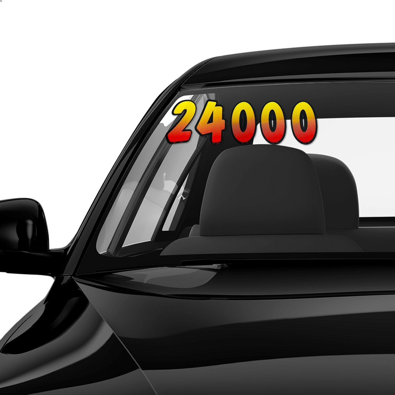 Auto Dealer Supplies Pricing Numbers, Vinyl Number Decals, Windshield Pricing