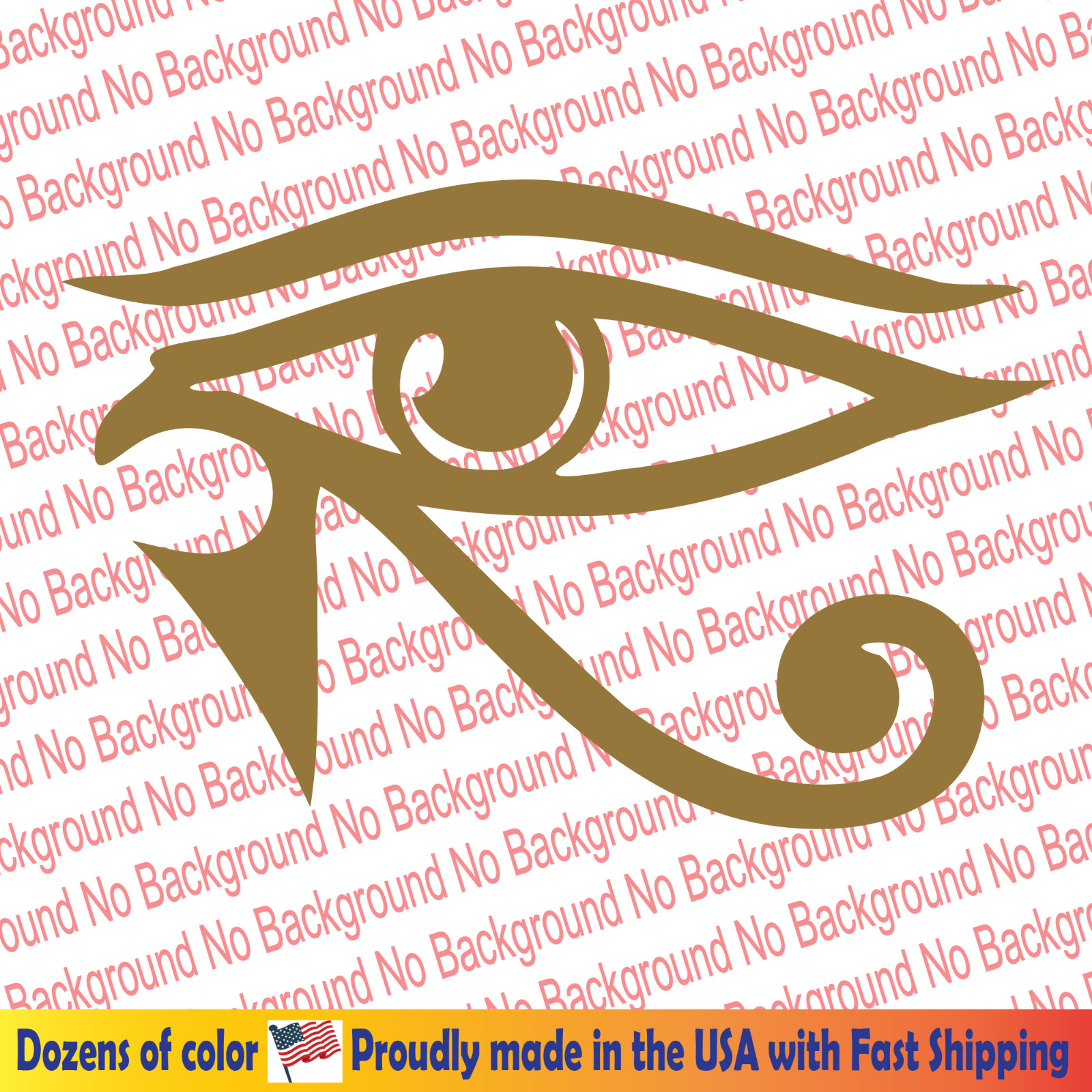 Eye of Horus Wedjat Vinyl Decal Die Cut Sticker Egyptian Ancient Symbol FY174A