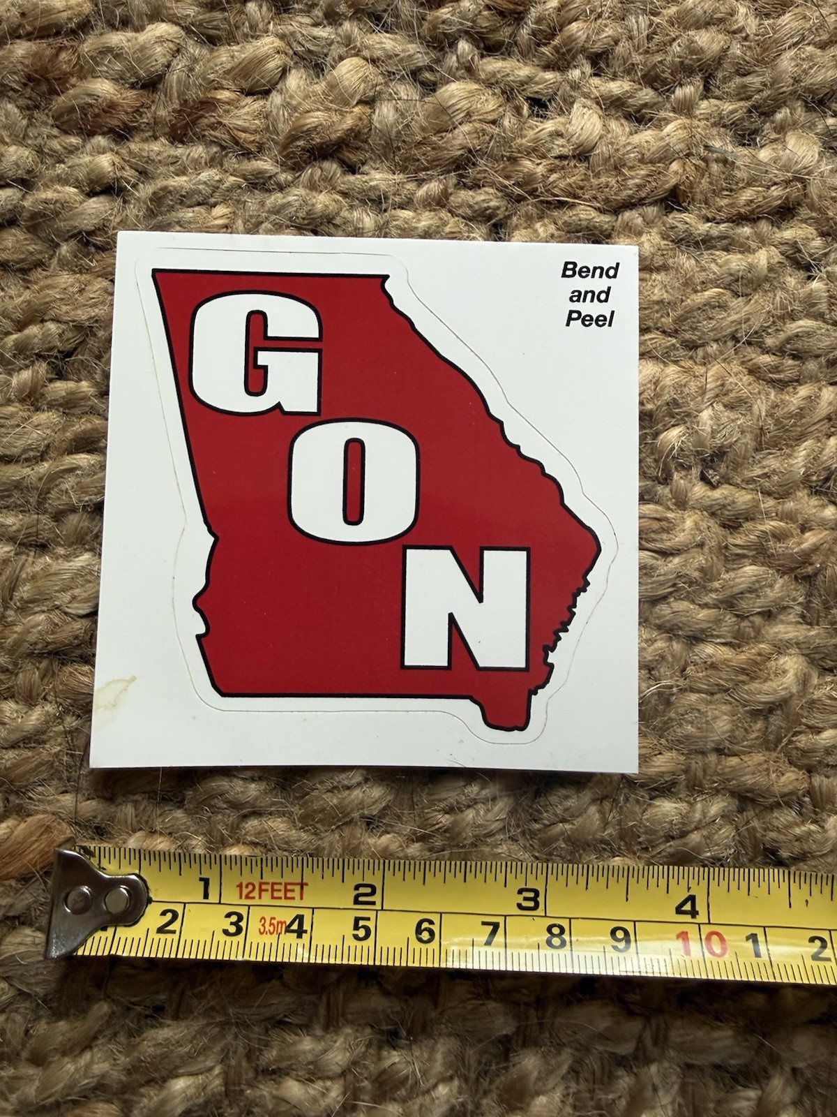 Georgia Outdoors Network Camo Sticker Waterproof Decal State Hunting
