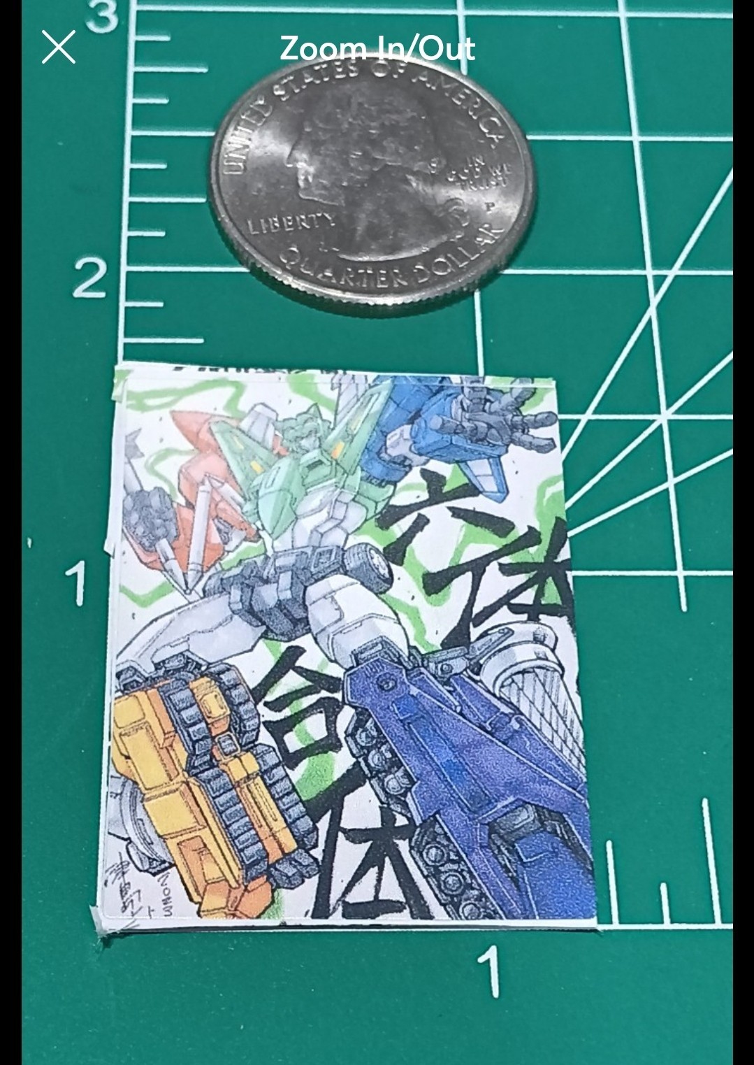 TRANSFORMERS X MENASOR 1X1 INCH STICKER X CELL PHONE COVER STICKER X HIGH-GLOSS