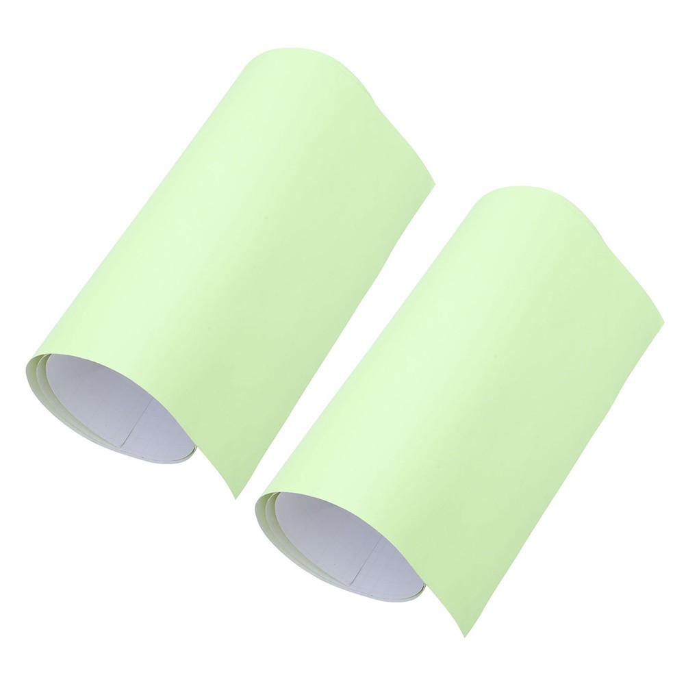 2 Pcs Glow In Dark Photoluminescent Sheet Film For Diy Crafts And Signs