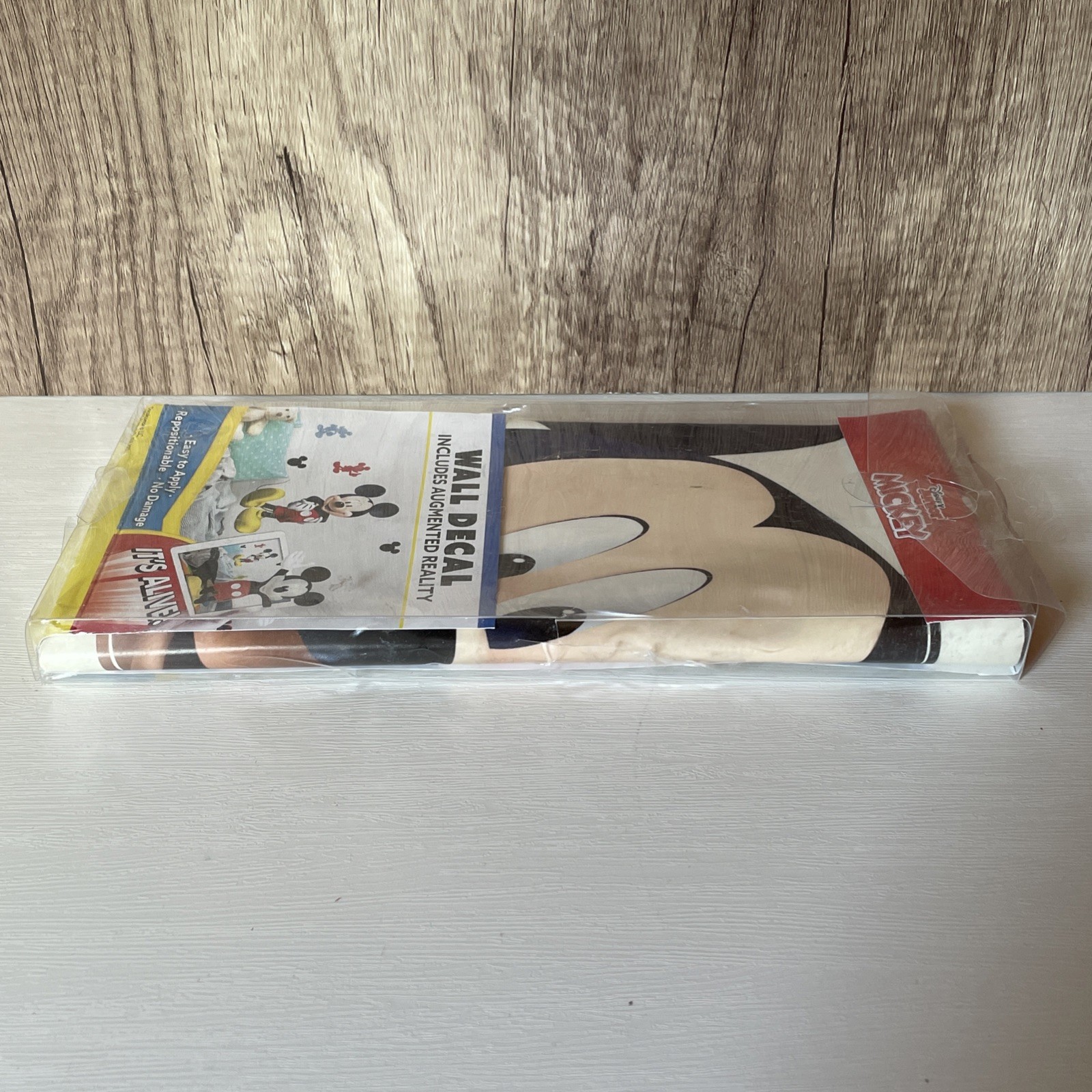 Disney Jr Mickey Mouse Wall Decal 20in X 29in w/Augmented Reality DecalcomaniaAR