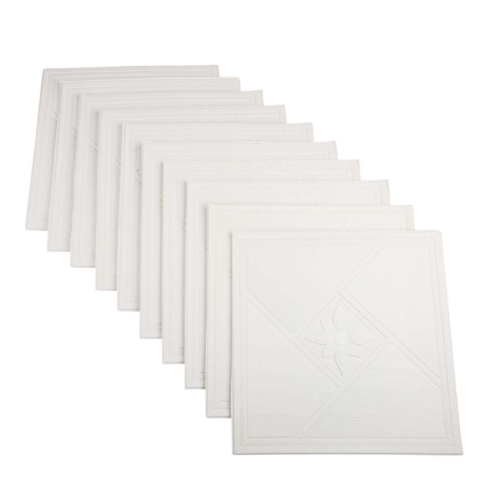 Home and Office Decorative Wall Stickers Set of 10 Waterproof XPE Foam Options