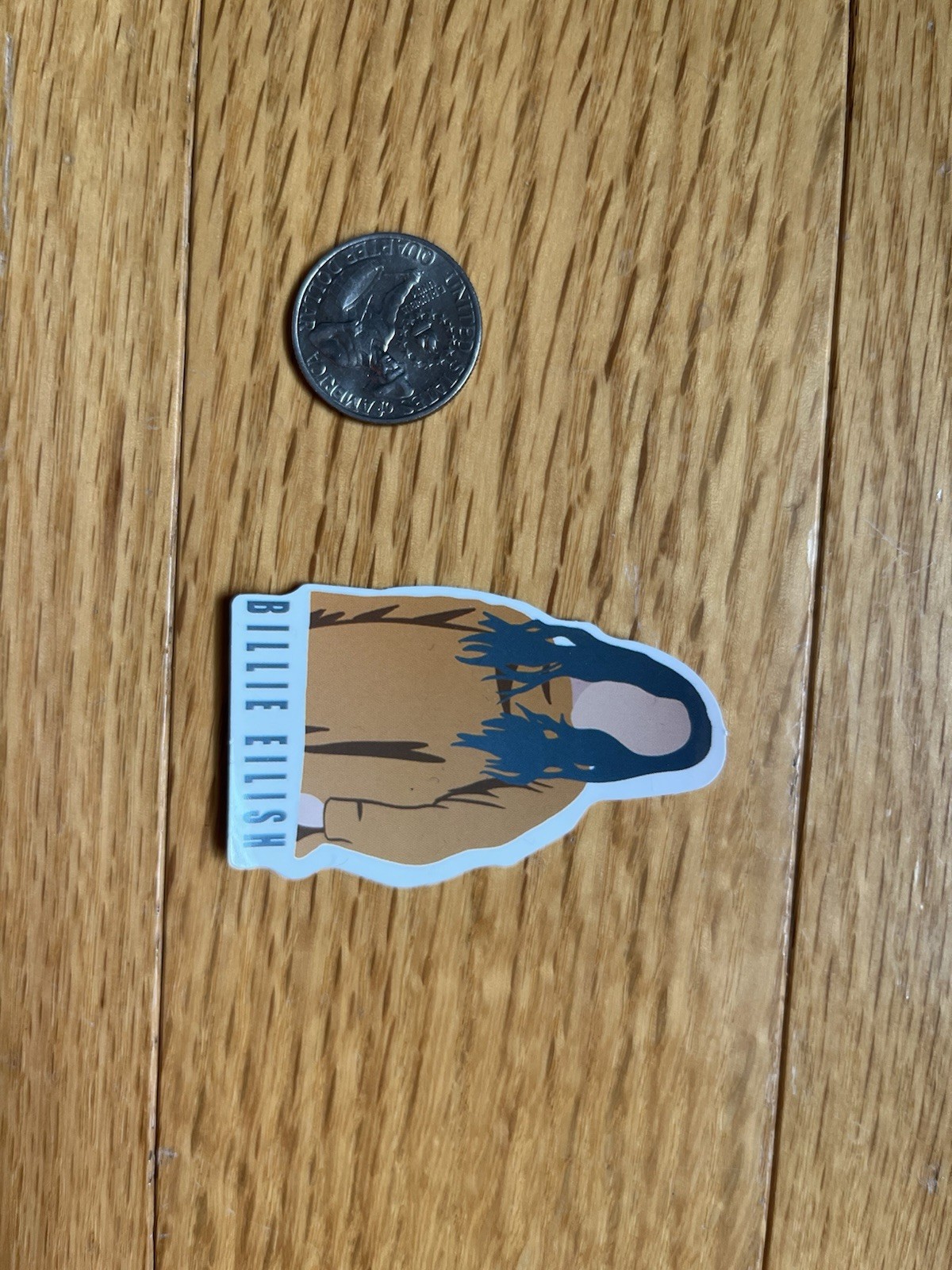 Billie Eilish Minimalist Sticker