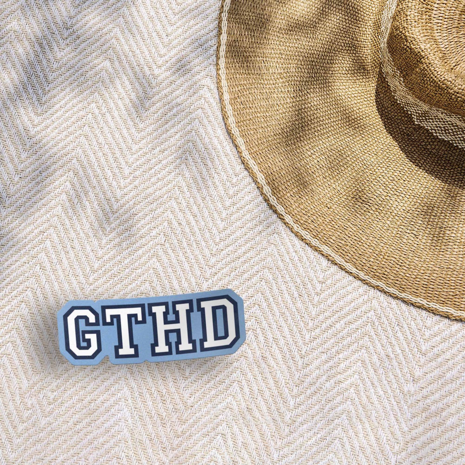 GTHD Chapel Hill North Carolina Sticker – Funny NC Decal