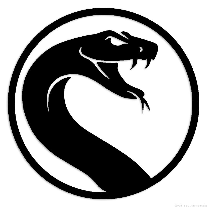 Snake – Decal Sticker – Multiple Colors & Sizes – ebn6730