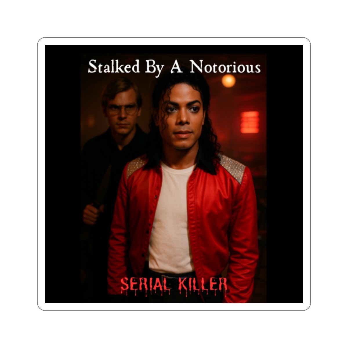 True Crime Survivor Stalker and His Prey Kiss-Cut Stickers