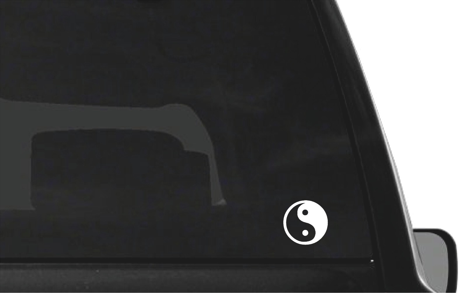 Yin Yang Decal Sticker Tao Buddha Spiritual Yinyang decal