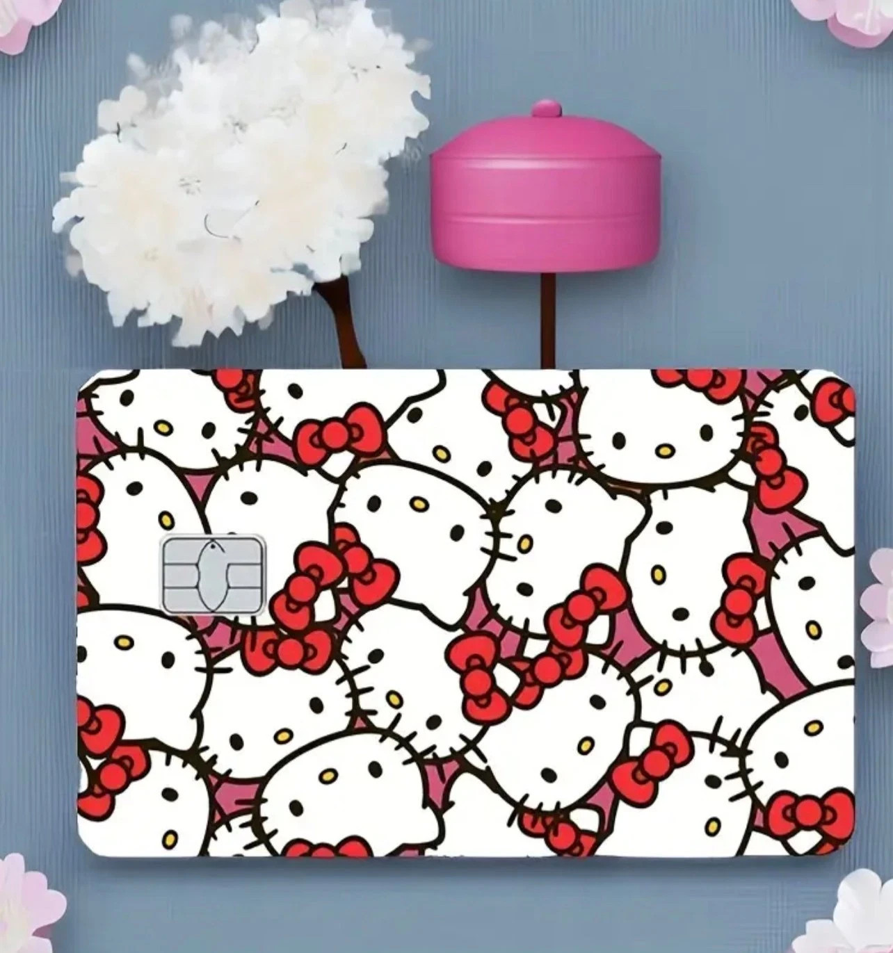 Hello Kitty Card Skin 6-Pack Variety Set Cute Anime Vinyl Credit Card Decal Cove