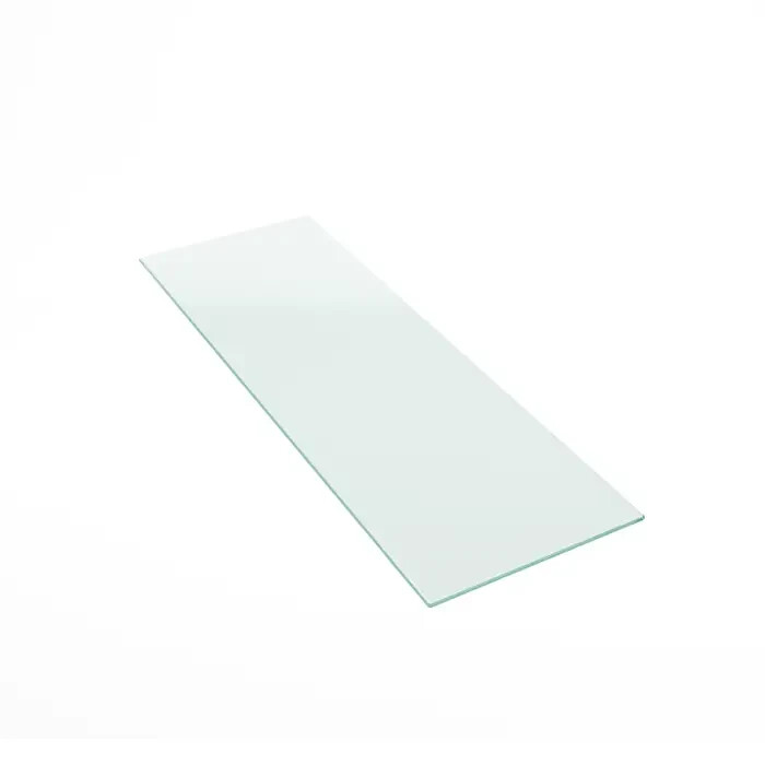 8"W X 24"L Tempered Glass Shelves Econoco SHGL824 (Pack Of 5)