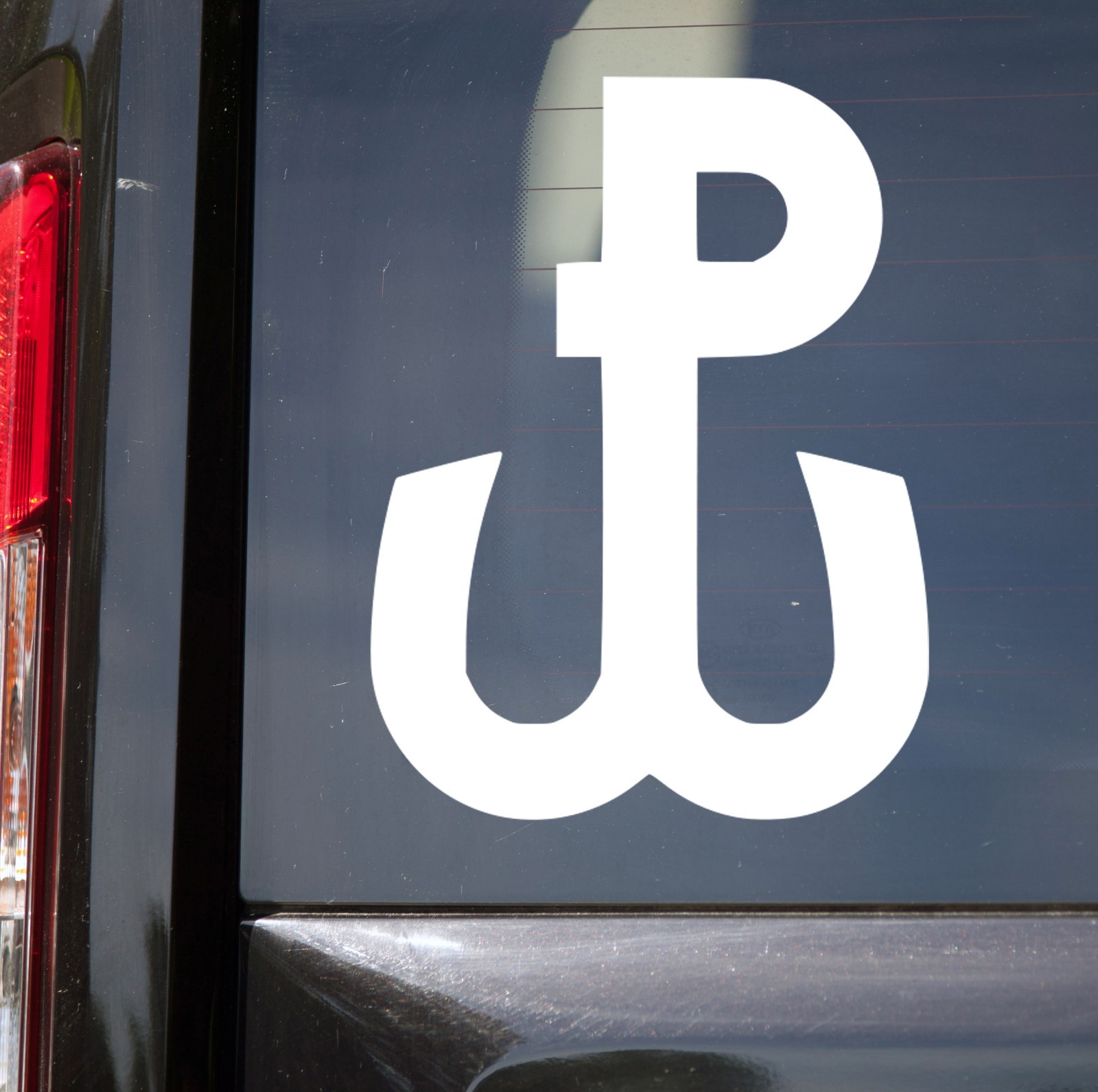 Kotwica Polish Anchor Vinyl Sticker Decal Polska Heritage Patriotic Historical