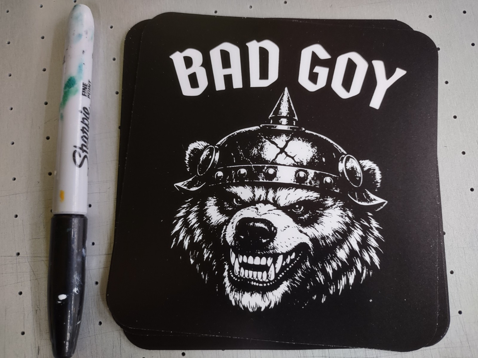 BAD GOY Assorted Stickers – Wolf, Skull, Bear, Eagle