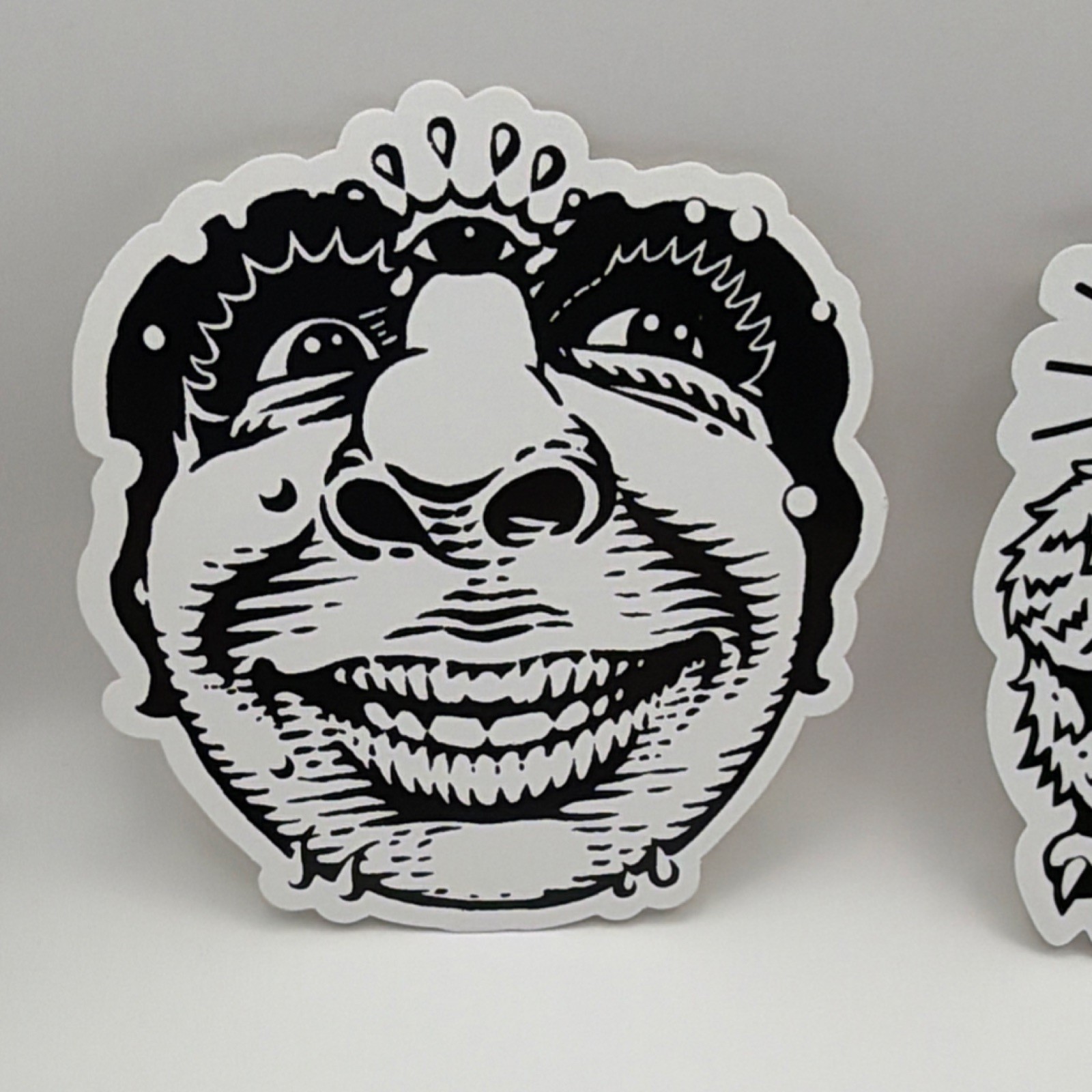 David Welker, Mike’s nose and kitty cat sticker set Official Mikes Nose Phish