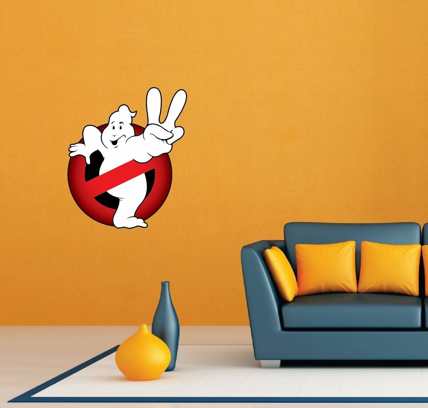 Ghostbusters Movie Room Wall Decor Sticker Decal 20"X25"