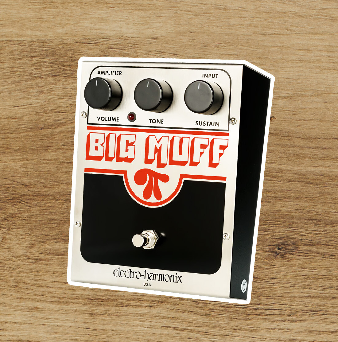 Electro Harmonix Big Muff Pi Fuzz Pedal Premium Vinyl decal sticker guitar skate