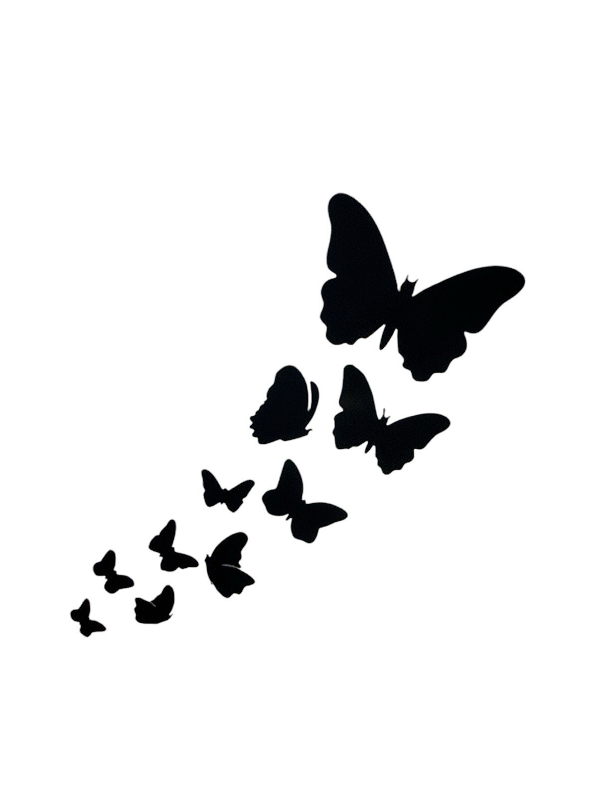 Butterfly's Decal for car Windows Laptops most Smooth Surfaces