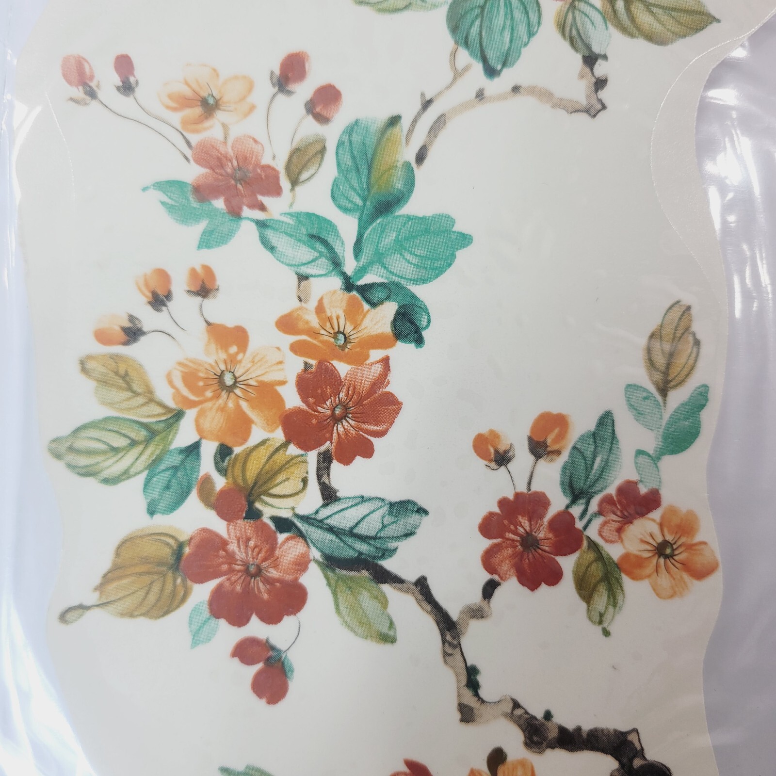 Color Brite Water mount decal floral 1 pc cherry blossom branch 7in