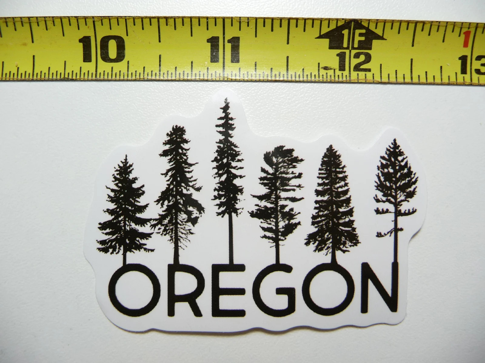 OREGON TREE LINE SMALL STICKER DECAL PRIDE SOUVENIR TRAVEL MEMORIES