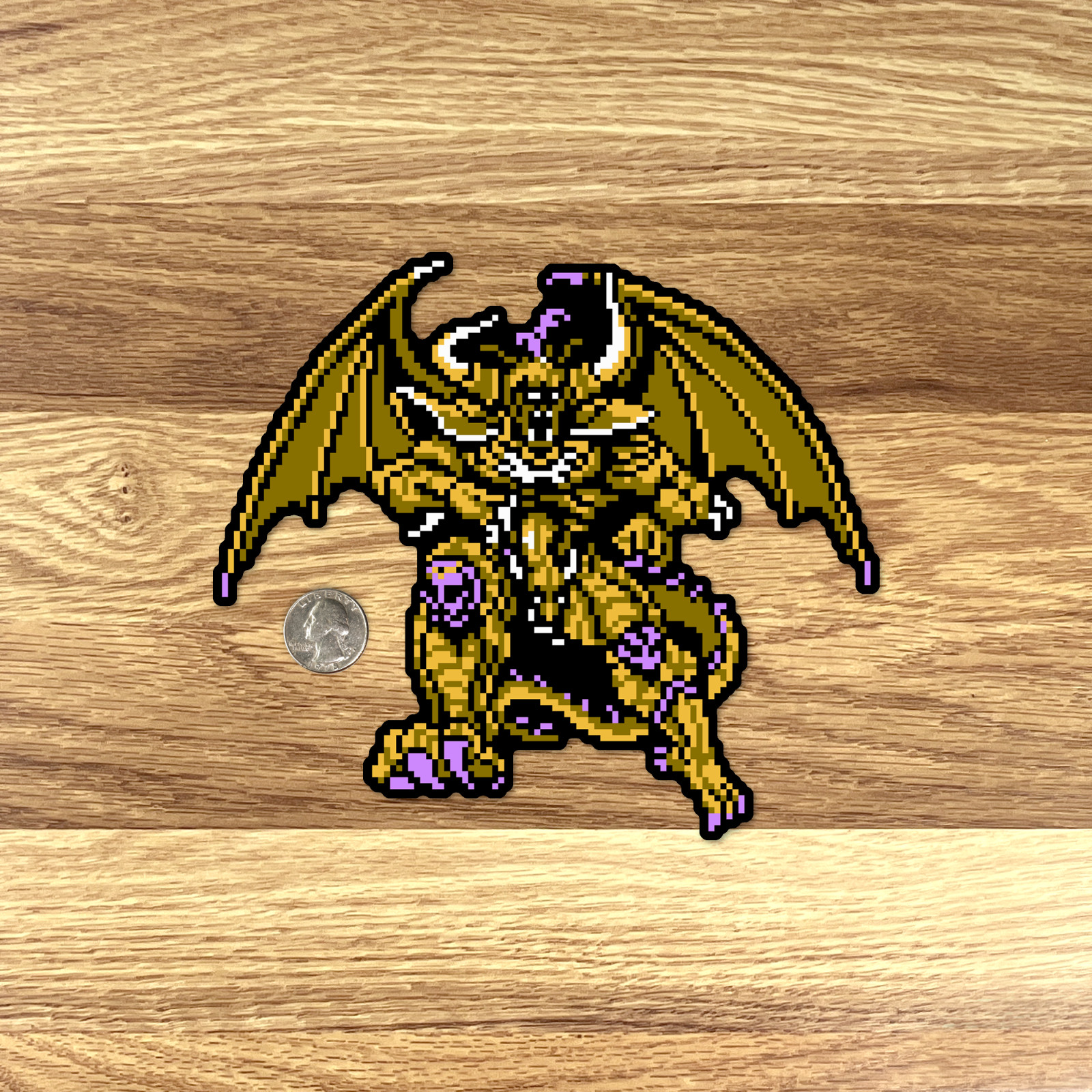 Final Fantasy 1 Stickers Nintendo NES Pixel Art 64 Sticker Pack