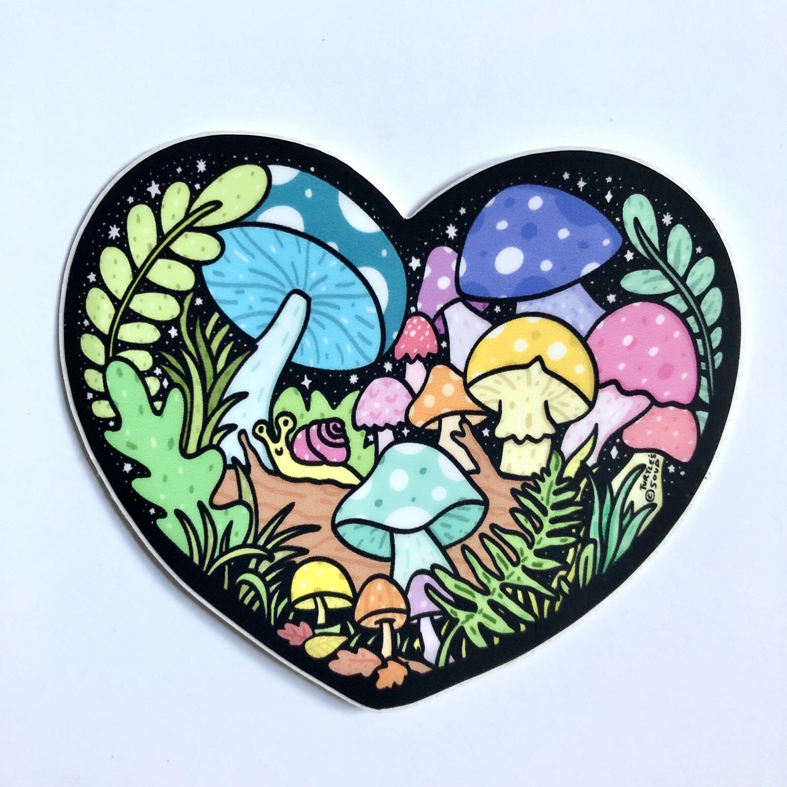 NEW! Turtle’s Soup SET OF 4 VINYL STICKERS / DECALS — 3×3” Lovely Nature Themed