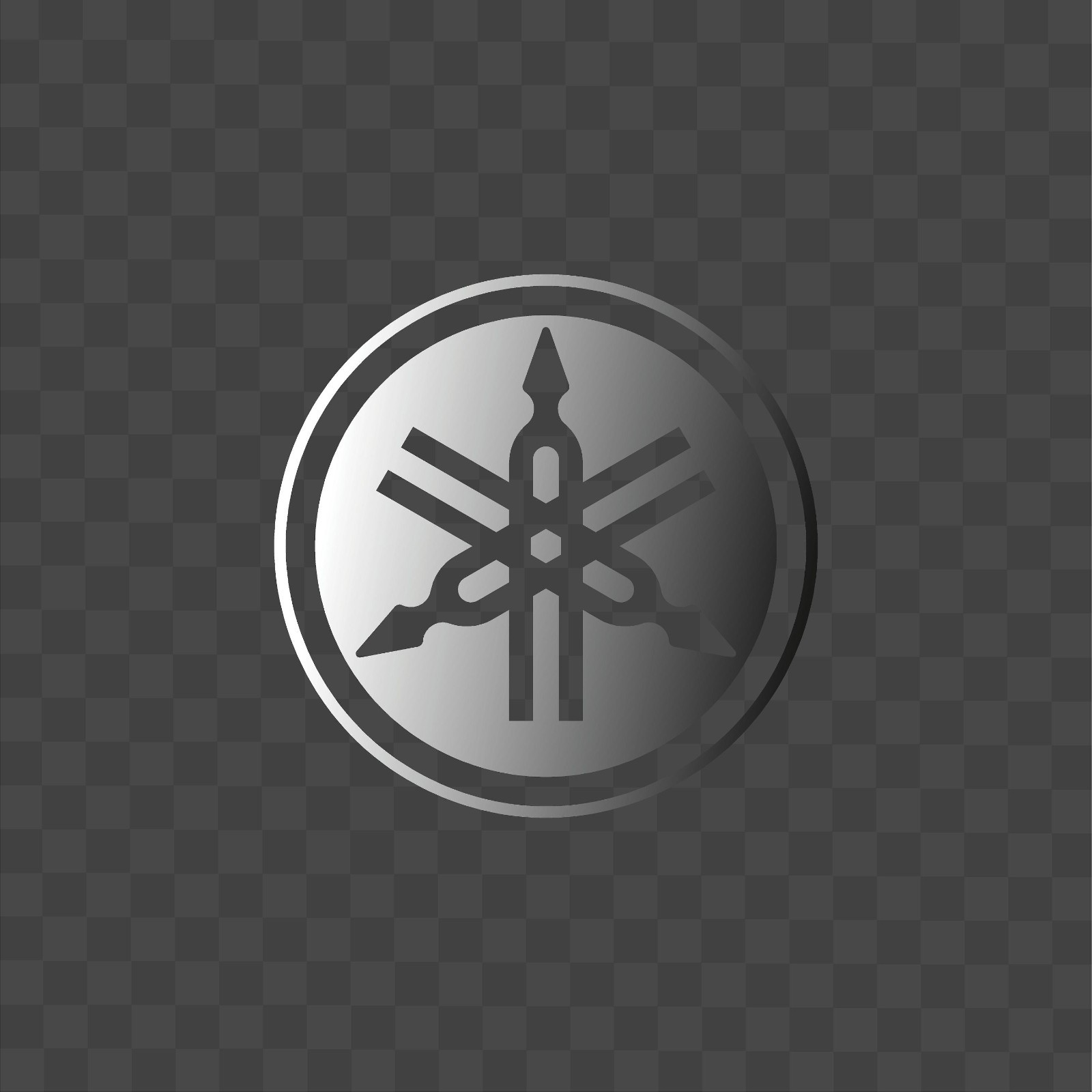 Yamaha Tuning Fork Logo Vinyl Decal Window Bumper Sticker Off Road 4×4 / JetSki