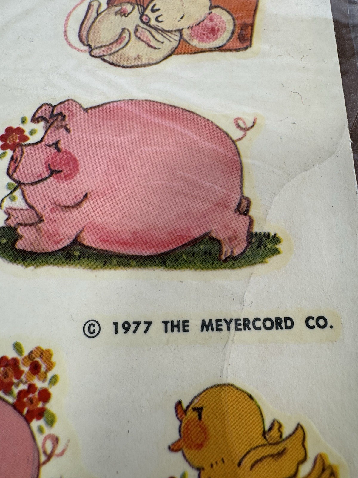 Vintage 1976-77 Meyercord Co. Decal Stickers – 2 Asst packages – A few missing