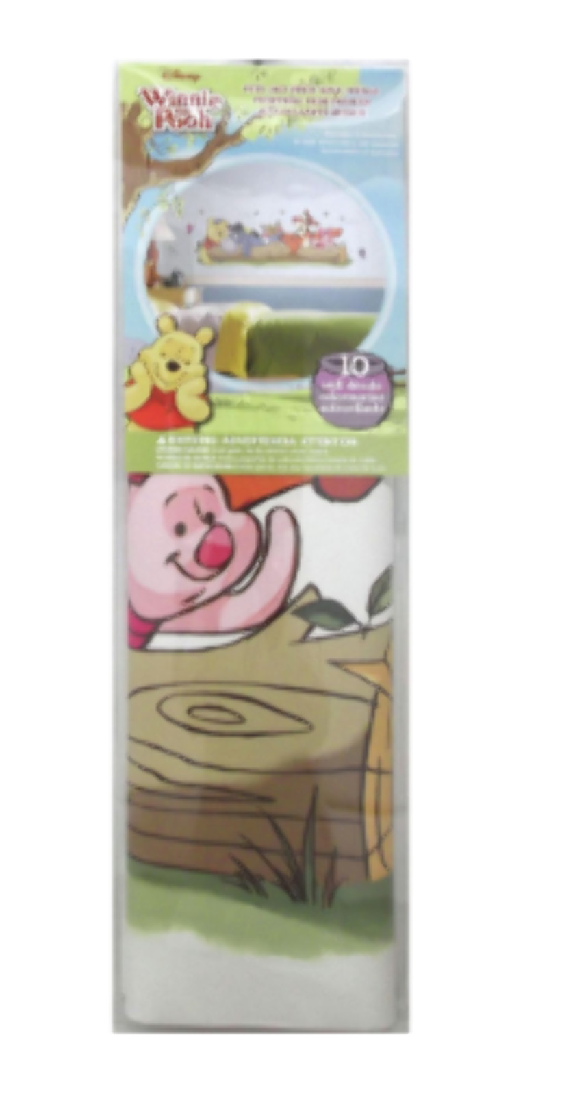 Children's Pooh Bear Wall Decals 10 Pieces