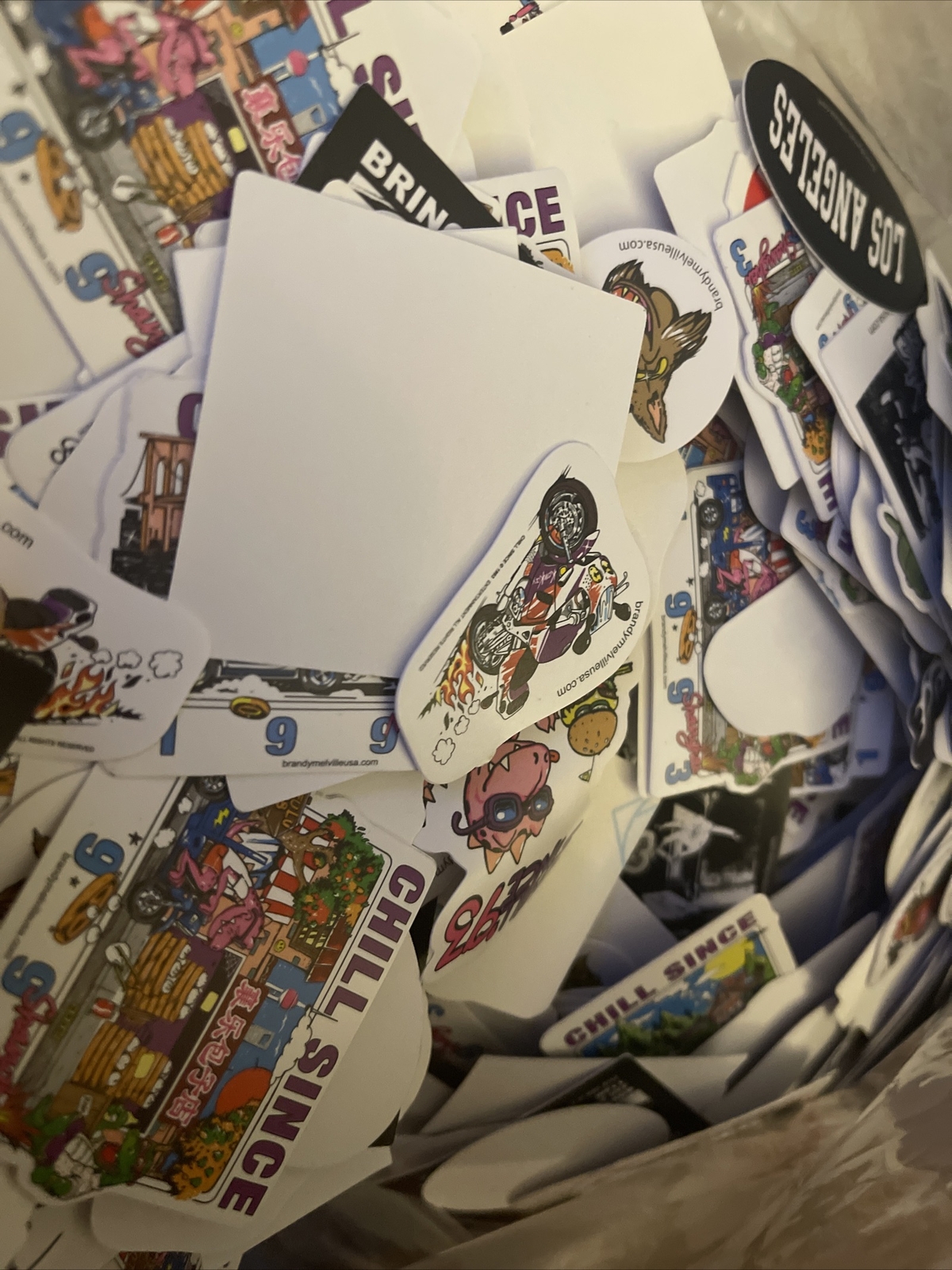 Brandy Melville Deco Vinyl Stickers Random Lot Of 20