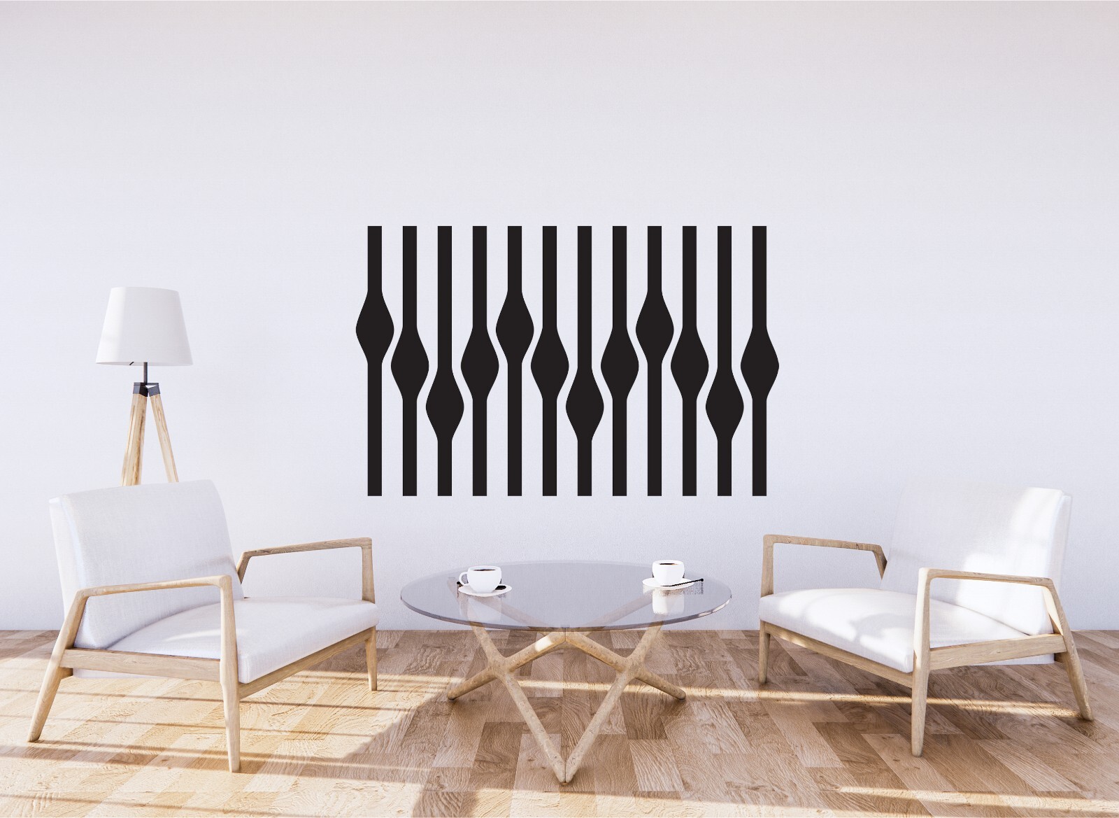 Abstract Pattern Large Wall Decal Removable Sticker Living Room Décor AA082