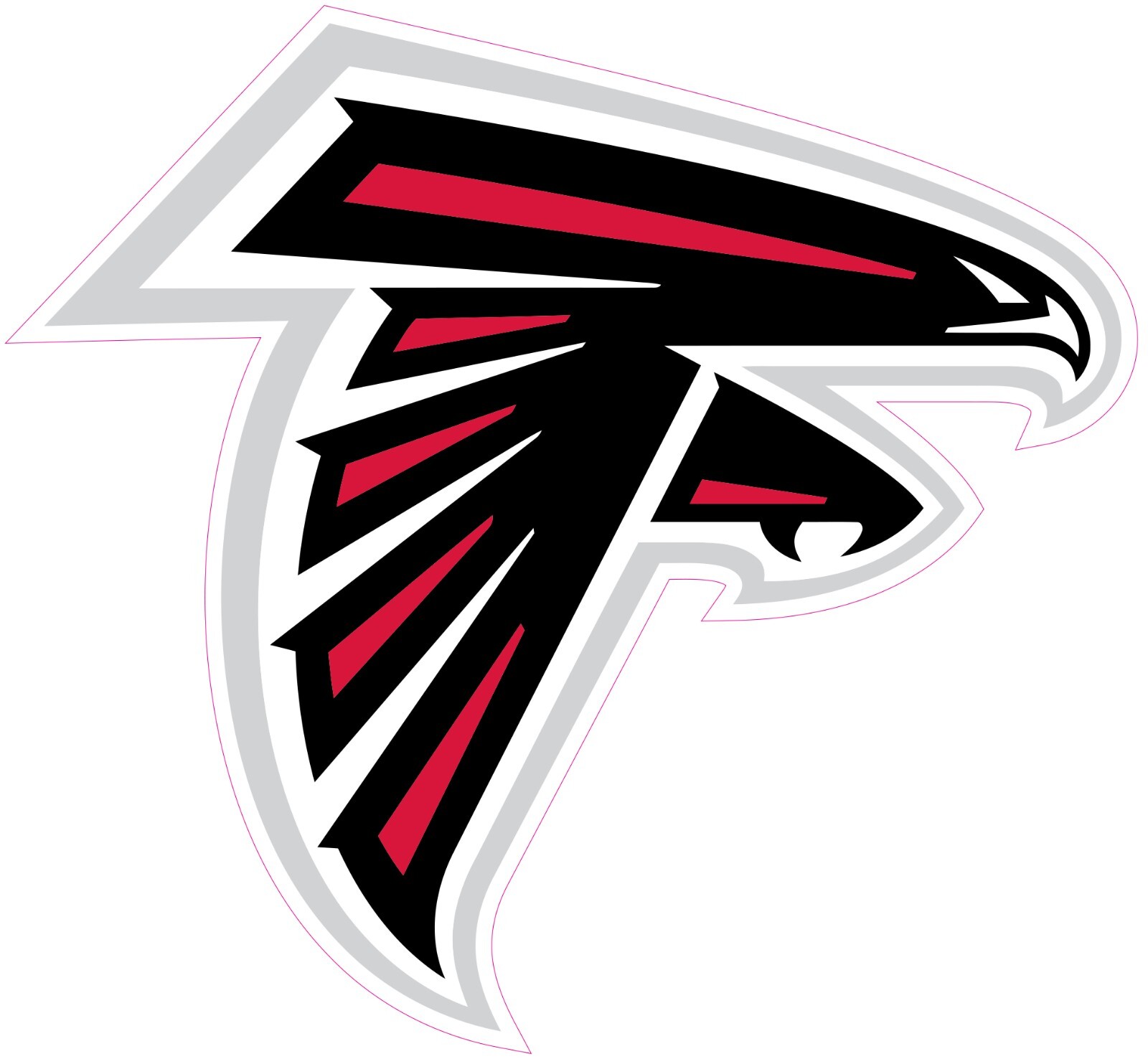 Atlanta Falcons Football Vinyl Decal Sticker Car Truck Bumper Tumbler Mug