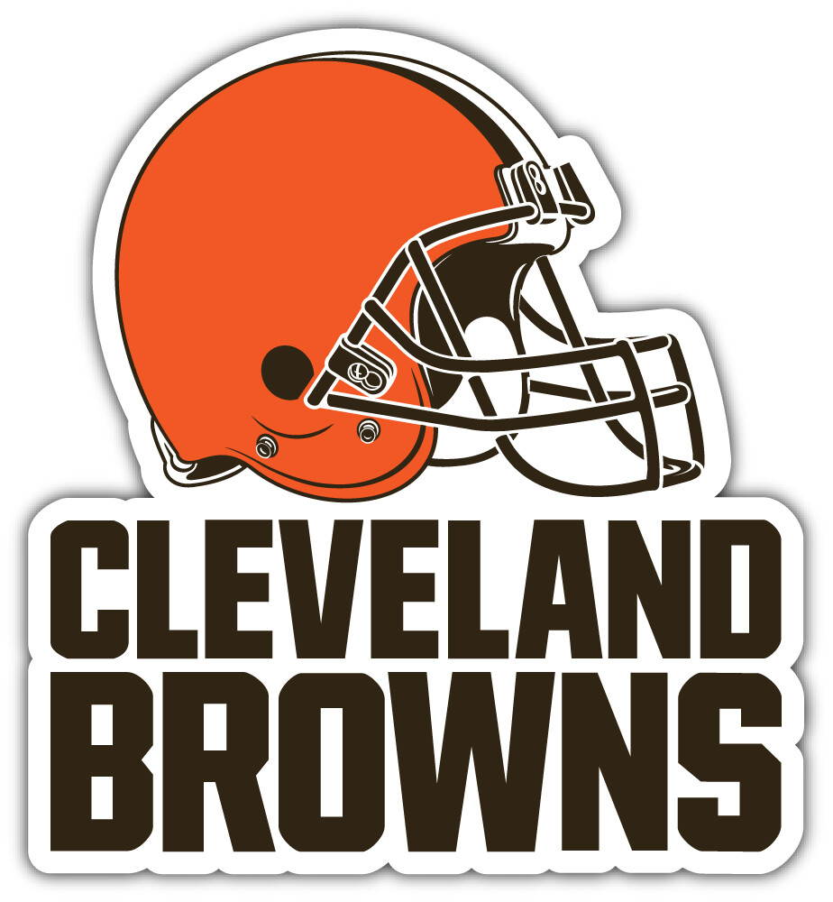 Cleveland Browns NFL Sport Car Bumper Sticker Decal "SIZES"