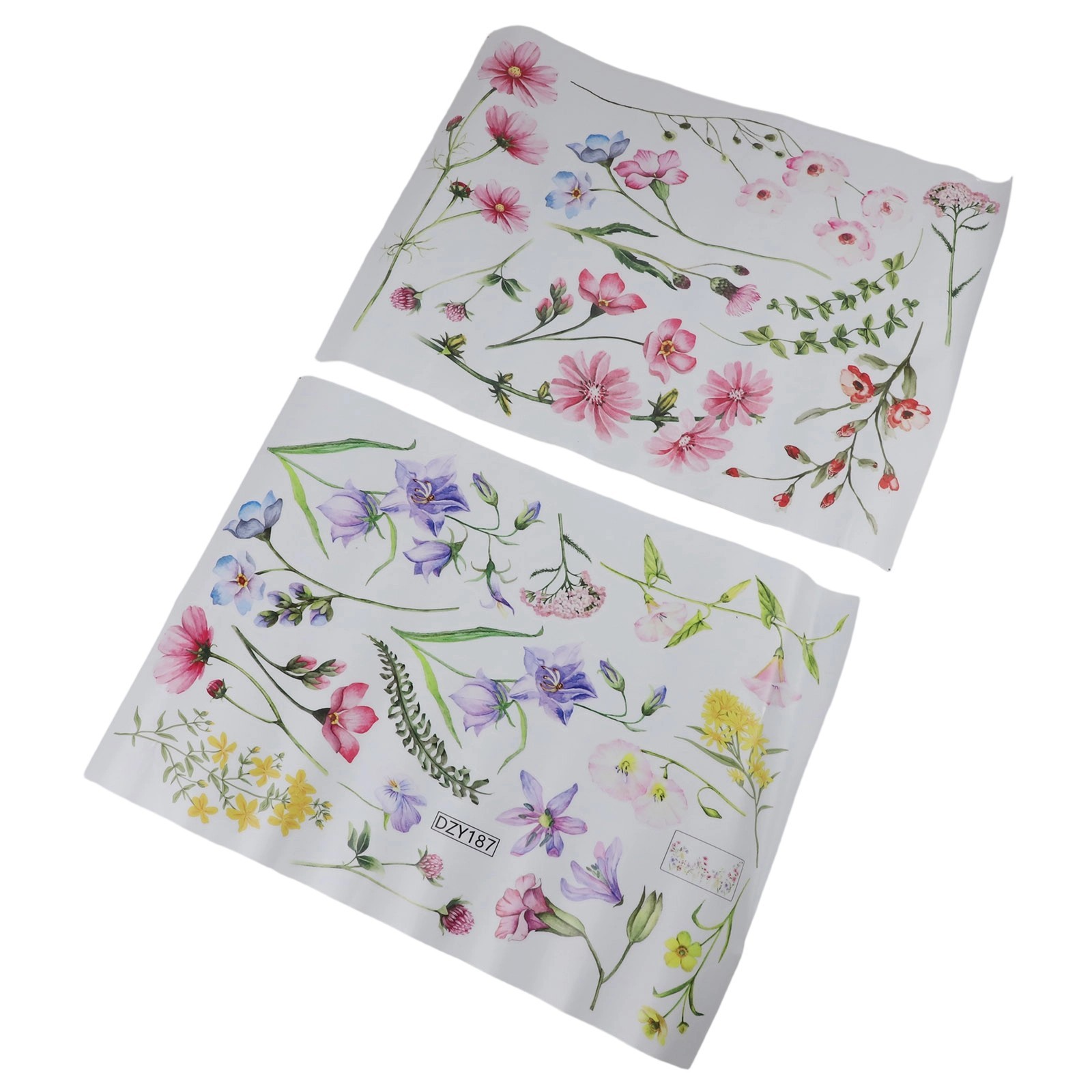 Waterproof Wall Stickers Art Stickers Bedroom Floral Sticker Green Plant