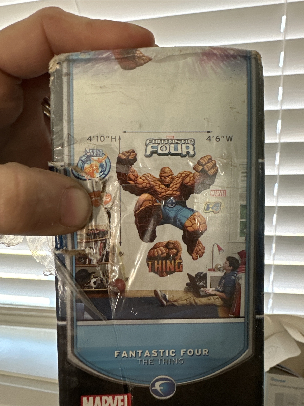 Fathead fantastic four Marvel Comics Real Big Wall Decor New in box