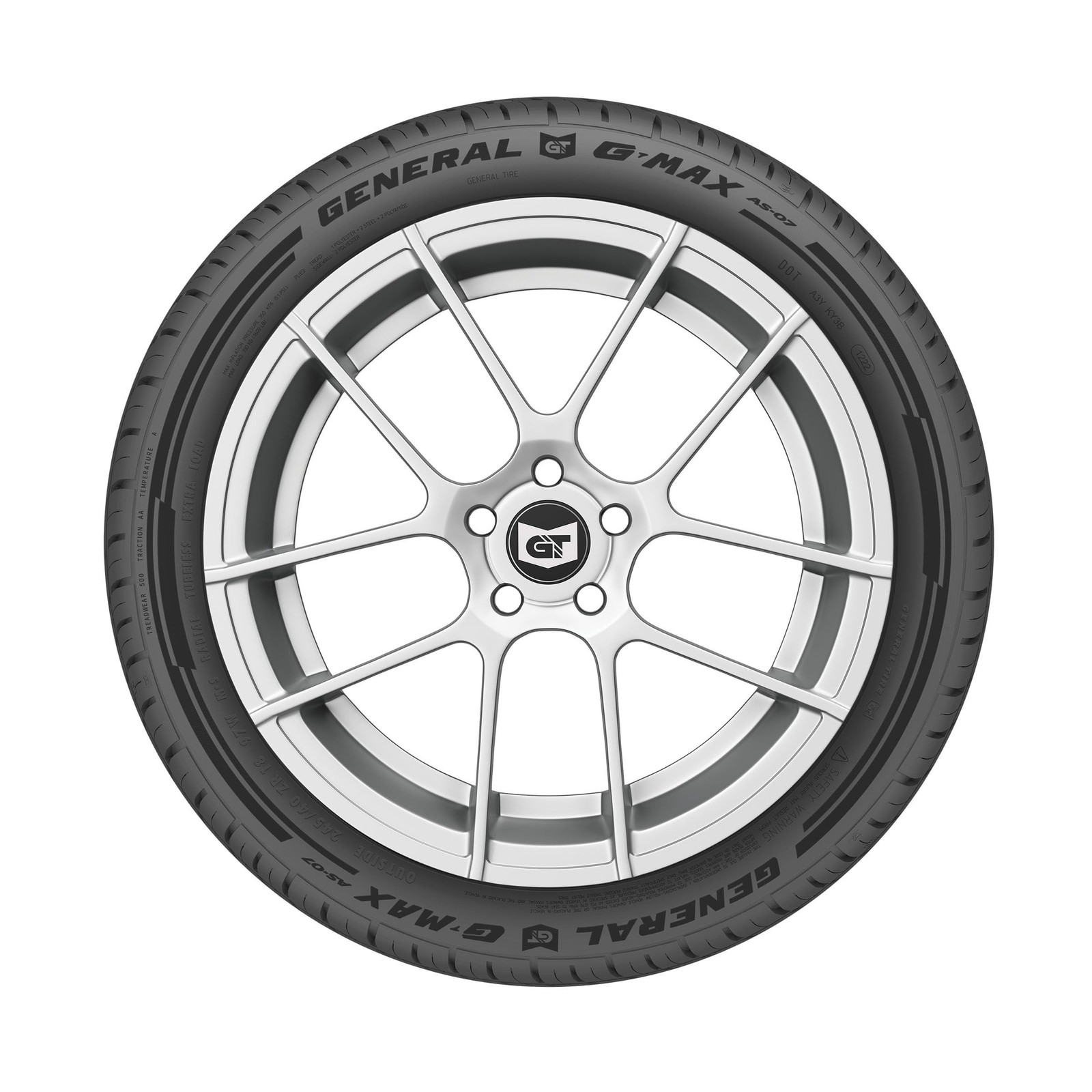 General Tire G-Max AS-07 UHP All Season 205/40ZR17 84W XL Passenger Tire