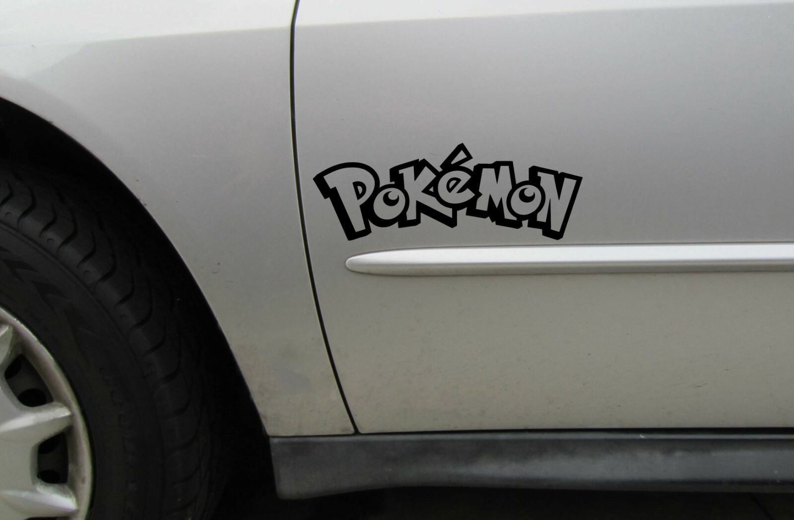 Pokemon Logo – Vinyl Decal – Pokemon Sticker – You Choose Size and Color