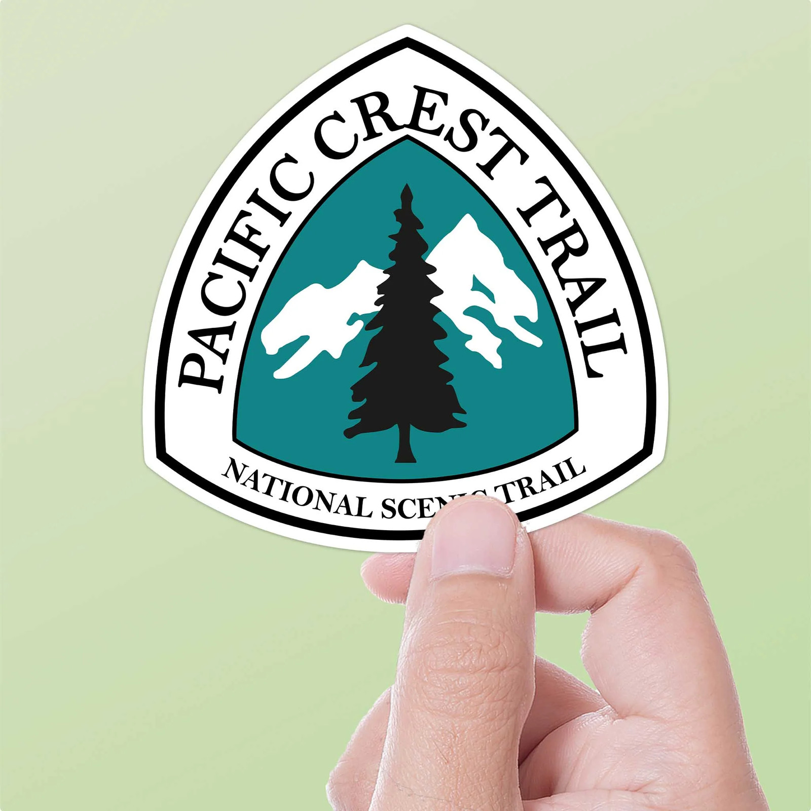 Pacific Crest Trail Sign Sticker