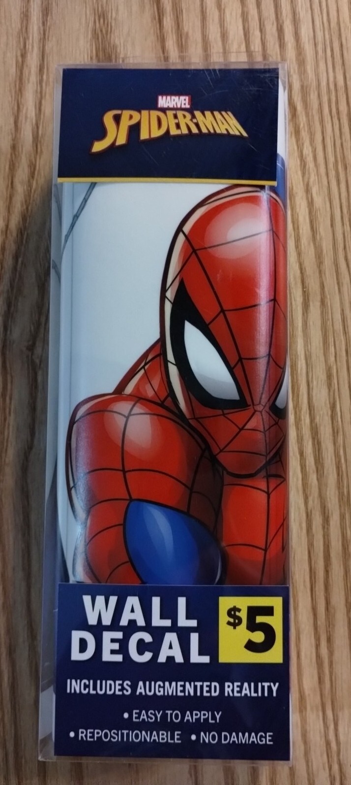 MARVEL Spider-Man Wall Decal – with 3D Augmented Reality Interaction