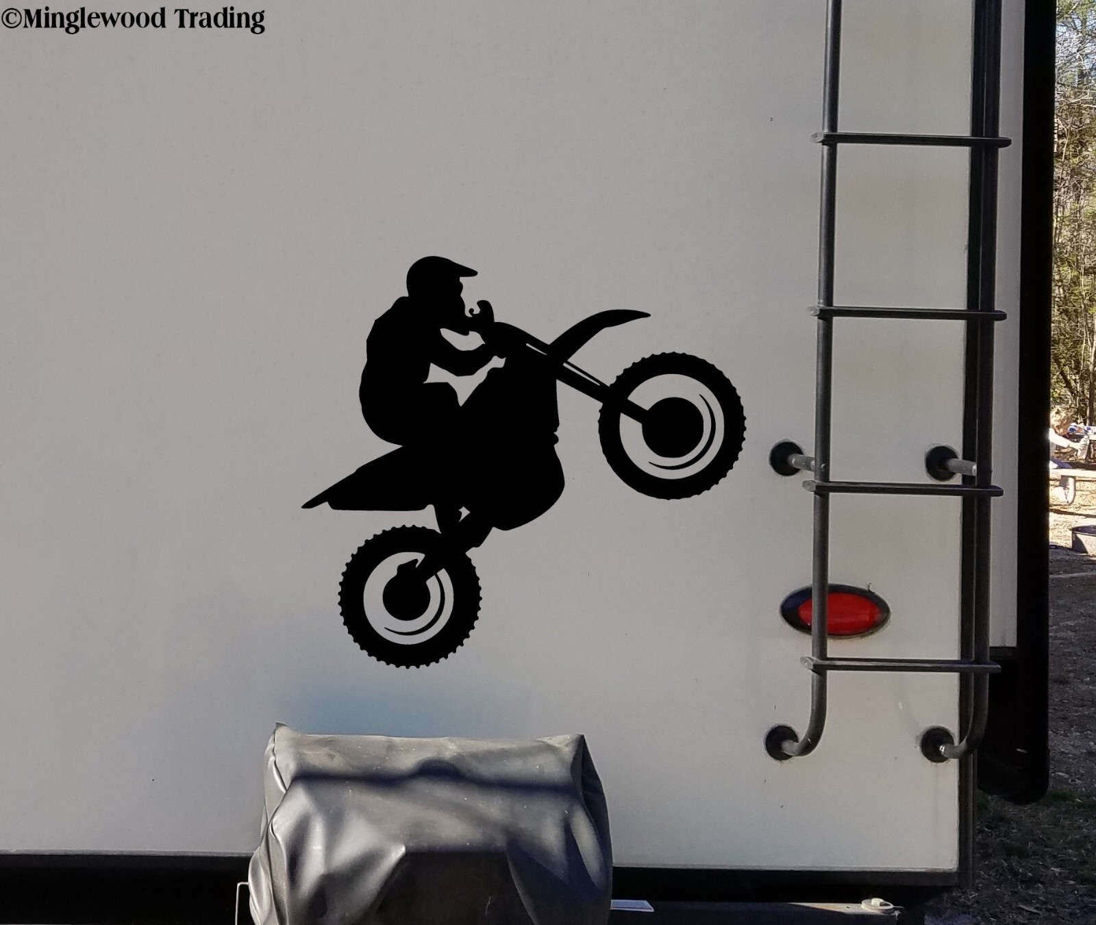 Dirt Bike Vinyl Decal – Motocross Enduro Racing Motorcycle – Die Cut Sticker