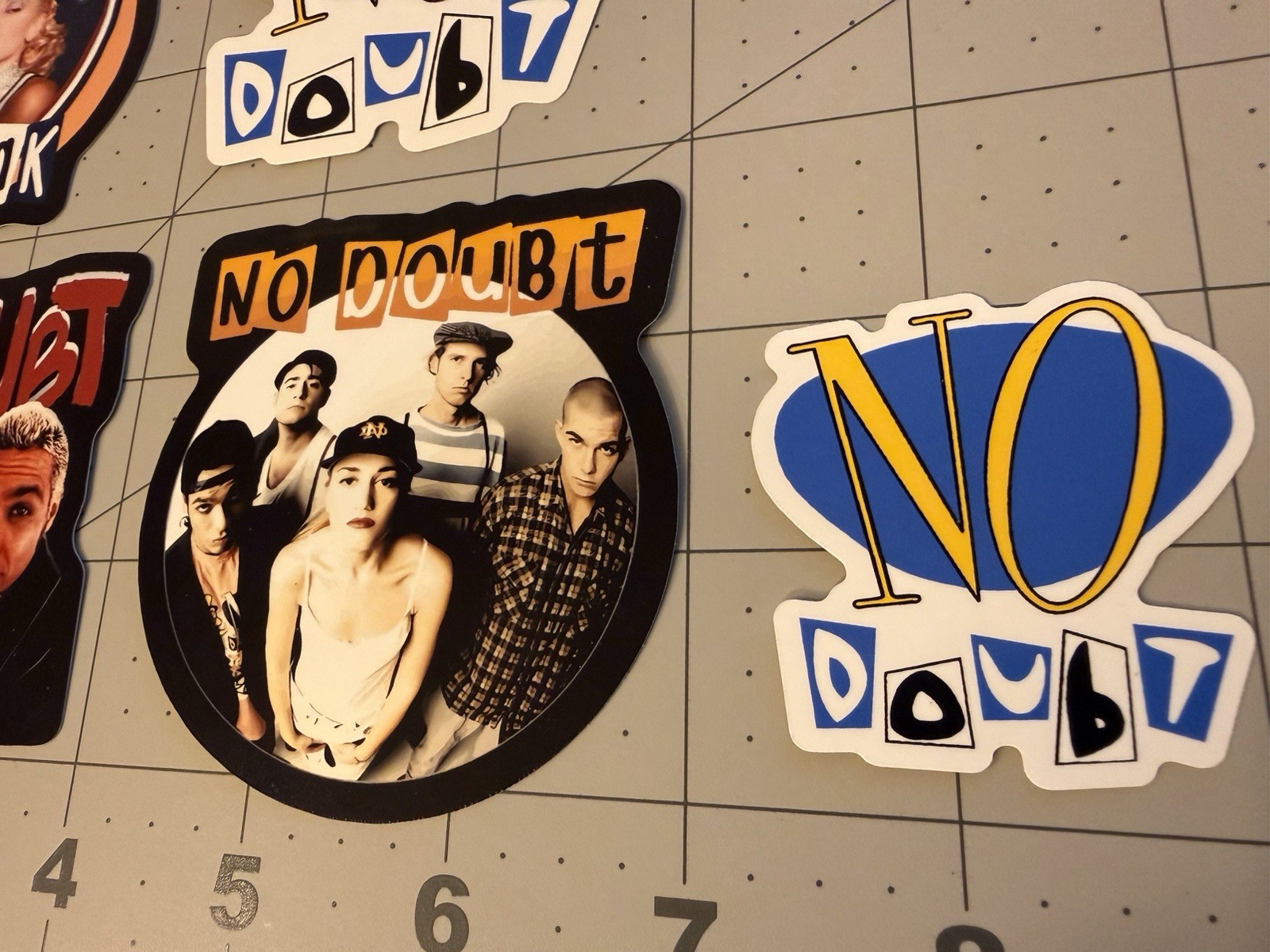 No Doubt Stickers 5 Sticker Lot Alternative Gwen Stefani V